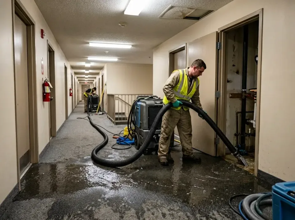 multi-unit-apartment-hallway-f-005 — frequently asked questions, Emergency Burst Pipe Water Extraction & Removal in Troy, MI